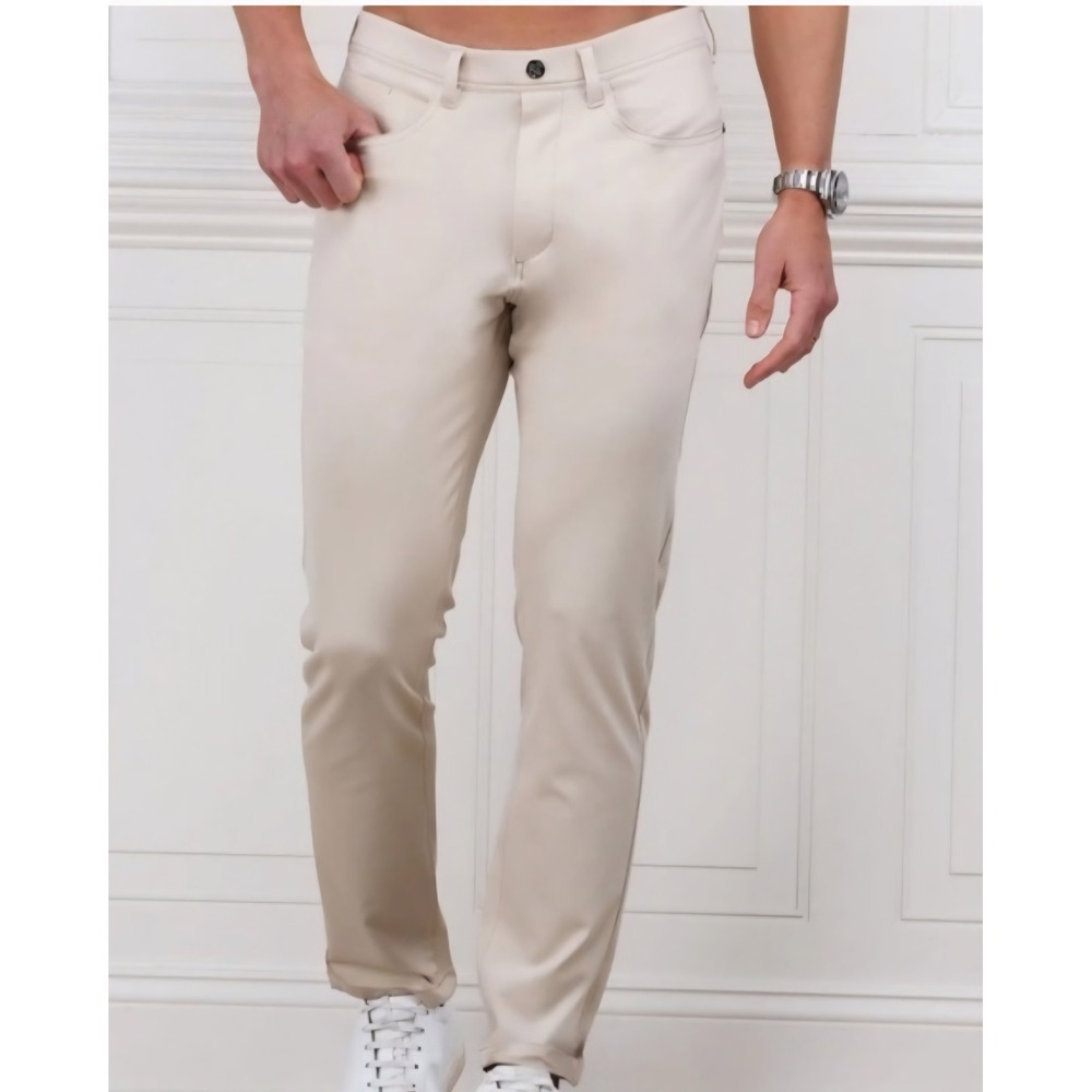 Collars and & Co CEO Tech Pull On‎ Pants Stone 34x34 NWT Stretch Golf Athleisure